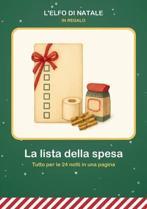 La lista della spesa